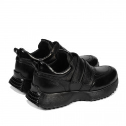 Zapatillas deportivas para mujer 6060 negro combinado