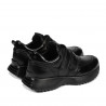 Zapatillas deportivas para mujer 6060 negro combinado
