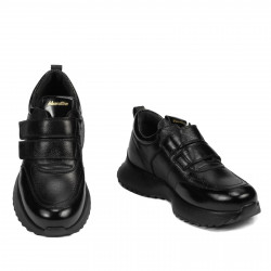 Zapatillas deportivas para mujer 6060 negro combinado