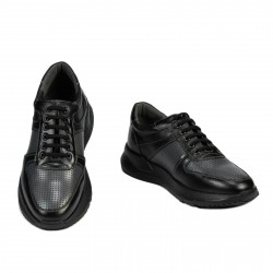 Zapatos casual/deportivo para hombre 950 negro combinado