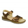 Sandalias de mujer 5090 color bronce combinado