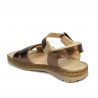 Sandalias de mujer 5090 color bronce combinado