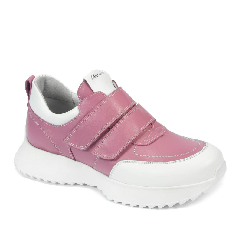 Zapatillas deportivas mujer 6060 rosa combinado