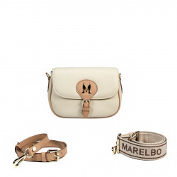 Bolso de hombro para mujer 007g beige latte
