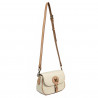 Bolso de hombro para mujer 007g beige latte