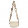 Bolso de hombro para mujer 007g beige latte