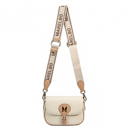 Bolso de hombro para mujer 007g beige latte