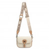 Bolso de hombro para mujer 007g beige latte