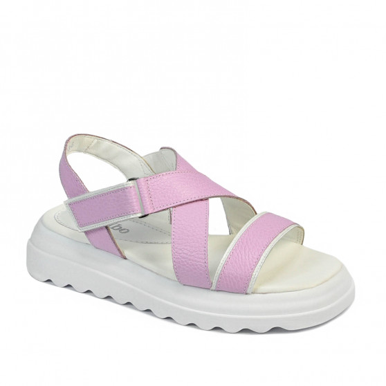 Sandalias de mujer 5092 rosa combinado