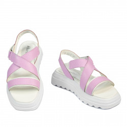 Sandalias de mujer 5092 rosa combinado