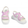 Sandalias de mujer 5092 rosa combinado