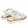 Sandalias de mujer 5092 blanco combinado