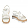 Sandalias de mujer 5092 blanco combinado