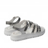 Sandalias mujer 5096 plateadas