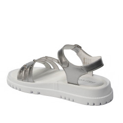 Sandalias mujer 5096 plateadas