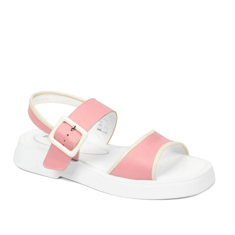 Sandalias mujer 5094 rosa combinado