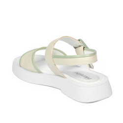 Sandalias de mujer 5094 beige combinado