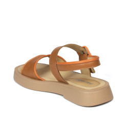 Sandalias de mujer 5094 marrón combinado