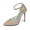 Zapatos elegantes de mujer 1296 charol capuchino