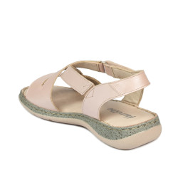 Sandalias de mujer 5047 polvo nacarado