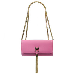 Bolso de mujer de hombro 008g fucsia