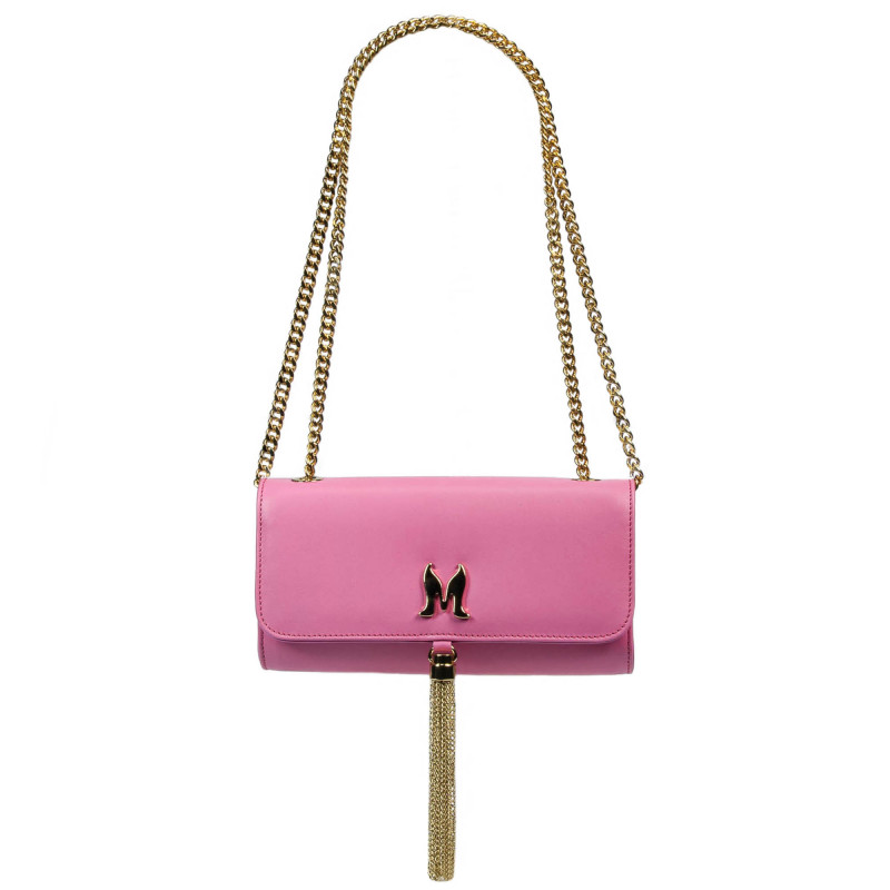 Bolso de mujer de hombro 008g fucsia