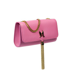 Bolso de mujer de hombro 008g fucsia