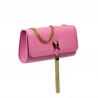 Bolso de mujer de hombro 008g fucsia