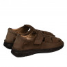 Sandalias hombre 956 a marrón