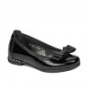 Zapatos para niños 174 charol negro combinado