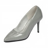 Zapatos elegantes de mujer 1293 charol gris