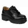 Zapatos casuales de mujer 6064 negro combinado