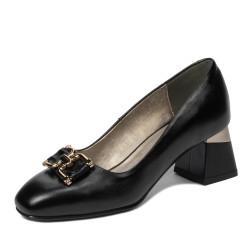 Zapatos elegantes de mujer 1298 negro