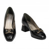 Zapatos elegantes de mujer 1298 negro