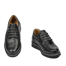 Zapatos para niños 2021 negro combinado