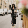 Bolso de mano de mujer 002g negro lifestyle