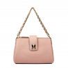Bolso de hombro para dama 003g rosa empolvado