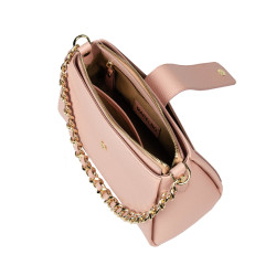 Bolso de hombro para dama 003g rosa empolvado