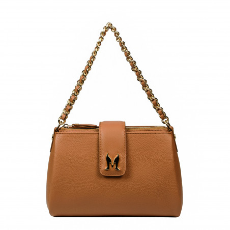 Bolso de hombro para dama 003g camel