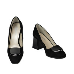 Zapatos elegantes de mujer 1291 negro antilope