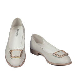 Bailarinas dama 6062 marfil blanco