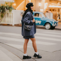 Zapatos casual de mujer 6065 negro lifestyle
