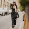 Zapatos casuales de mujer 6068 negro lifestyle