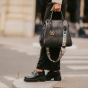 Zapatos casuales de mujer 6068 negro lifestyle