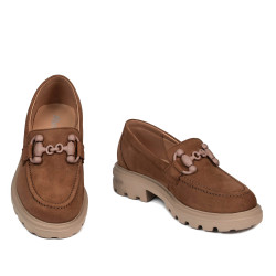 Zapatos casuales de mujer 6069 bufo marrón