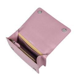 Bolso de hombro para dama 010g 01 violeta saffiano