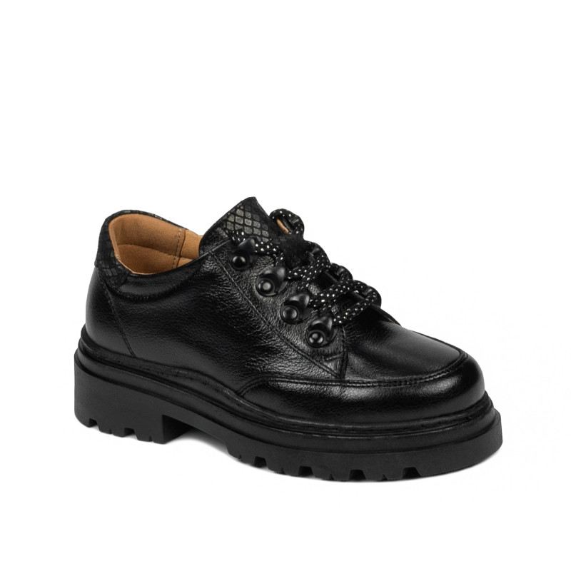 Zapatos para niños 2024 negro combinado