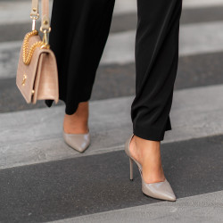Zapatos elegantes de mujer 1296 charol capuchino lifestyle