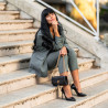 Zapatos elegantes de mujer 1289 negro lifestyle