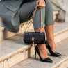 Zapatos elegantes de mujer 1289 negro lifestyle